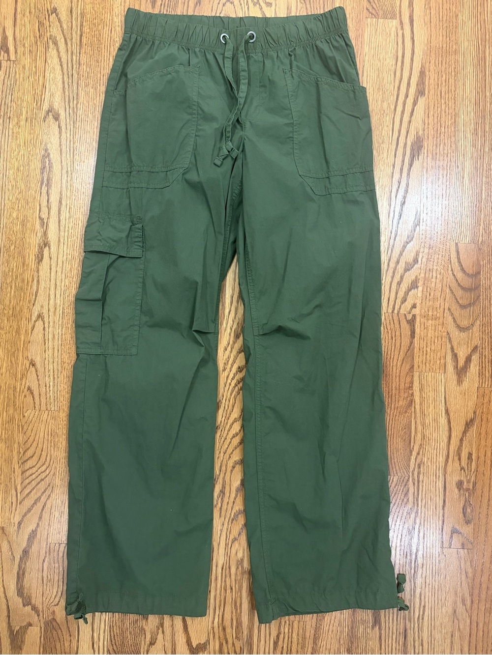 Aerie Avenue Baggy Cargo Utility Pant Olive Green (M/8) - Picture 7 of 15